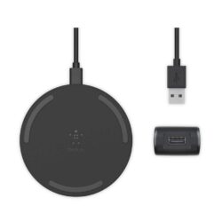 Belkin Draadloze Telefoon Oplader USB-A/Micro-USB 7.5W Zwart