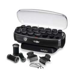 Babyliss RS035E Thermo-Ceramic Rollers Krulset Zwart/RVS