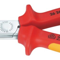 Knipex Kp-2626200 Radiotang Platspitse Tang met Zijsnijder 200 mm
