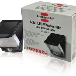 Brennenstuhl BN-0821 Solar Bewegingsdetectie Muurlamp 2 Led's Ip44