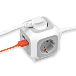 Brennenstuhl BN-1150100 Alea Power Cube - Usb Charger Extention Socket