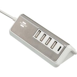 Brennenstuhl 1508230 Estilo Usb-multilader Met 1,50 M Textiel Kabel 4x Usb A + 1x Usb C