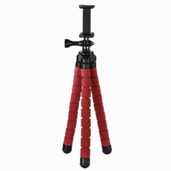Hama Statief Flex Voor Smartphone En GoPro 26 Cm Rood