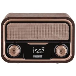 Imperial Beatsman Portable Retro Radio Luidspreker Bruin