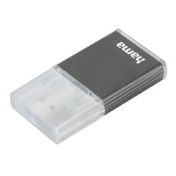 Hama USB-3.0-UHS-II-kaartlezer SD Alu Antraciet