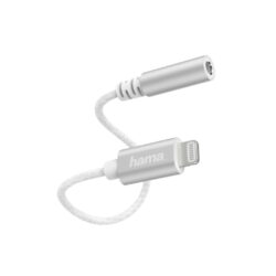 Hama Lightning-adapter Naar 3,5-mm-audio-aansluiting Wit