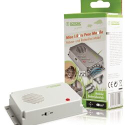 Isotronic Ultrasone Mobiele Muizen- en Rattenverjager 40m2