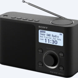 Sony XDR-S61D DAB draagbare radio Zwart