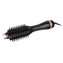 Carmen DC1090 Oval Quattro Brush Föhnborstel Zwart/Rosé Goud