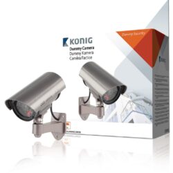 König SAS-DUMMYCAM30 Dummy Camera In Buitenbehuizing