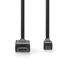 Nedis CVGP34700BK15 High Speed Hdmi™-kabel Met Ethernet Hdmi™-connector - Hdmi™-micro-connector 1,5 M Zwart
