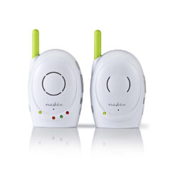 Nedis BAMO110AUWT Audio-babyfoon 2,4 Ghz Terugspreekfunctie