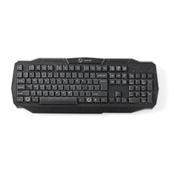 Nedis GKBD100BKDE Bedraad Gamingtoetsenbord Usb 2.0 Duitse Indeling Zwart