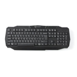 Nedis GKBD100BKUS Bedraad Gamingtoetsenbord Usb 2.0 Amerikaanse Internationale Indeling Zwart