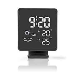 Nedis WEST403BK Weerstation Draadloze Sensor Alarmklok Weersvoorspelling