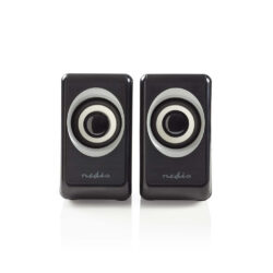 Nedis CSPR20020BK Pc-luidspreker 2.0 18 W 3,5 Mm Jack