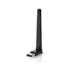 Nedis WSNWA600BK Dongle Voor Draadloos Netwerk Ac600 Dual Band Zwart