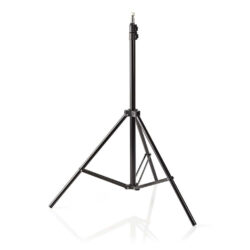 Nedis SLST10BK Fotostudio Lichtstandaard 200 Cm Insteekeinde