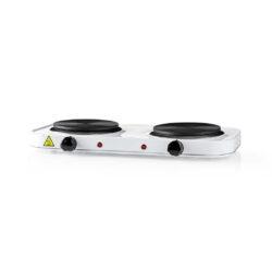 Nedis KAEP200EWT2 Dubbele Elektrische Kookplaat 2000 W 155/155 Mm Beveiliging Tegen Oververhitting