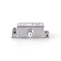 Nedis SSPL258ME Satelliet Tap F-splitter Max. 8 Db Versterking 5 - 2400 Mhz 1 Uitgang