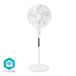 Nedis WIFIFN10CWT Wi-fi Smart Ventilator Staand 16" 40 Cm Wit