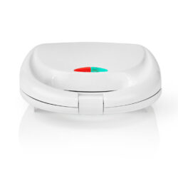 Nedis KASM100WT Tosti-apparaat 800 W Wit