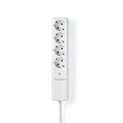 Nedis RFP410FWT Rf Smart Stekkerdoos 4x Schuko Type F 3680 W