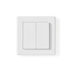 Nedis RFWS20WT Rf Smart Lichtschakelaar Tweevoudig