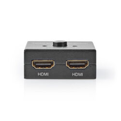 Nedis VSWI3482AT Hdmi™-splitter/switch In Eén 2x Hdmi™-uitgang - 1x Hdmi™-ingang 2x Hdmi™-ingang - 1x Hdmi™-uitgang 4k2k@60fps / Hdcp2.2