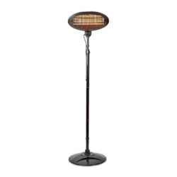 Nedis HTPA120EBK Terrasverwarmer op Paal