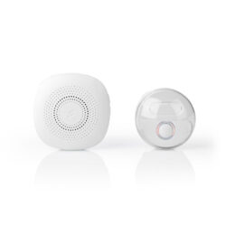 Nedis DOORB222CWT Draadloze Deurbelset Netvoeding 36 Melodieën