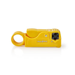 Nedis CSGG49510YE Coaxkabelstripper Rg58 Rg59 Rg62 Rg7