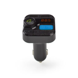 Nedis CATR121BK Fm-zender Voor In De Auto Bluetooth® Bass Boost Microsd-kaartopening Handsfree Bellen Spraakbediening 2x Usb