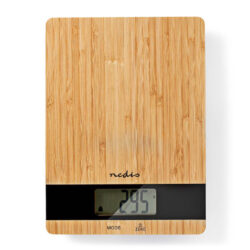 Nedis KASC600WD Keukenweegschaal Hout/Kunststof