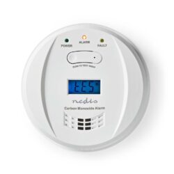 Nedis DTCTCO40WT Koolmonoxidemelder Batterij Gevoed Batterijlevensduur Tot: 5 Jaar En-conform: En 50291 Met Testknop 85 Db Wit