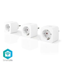 Nedis WIFIP131FWT3 3x Smartlife Smart Stekker3680W Type F Android/Ios Wit