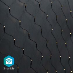 Nedis WIFILXN01W400 Smartlife Decoratieve LED Net 400 LEDs Zwart