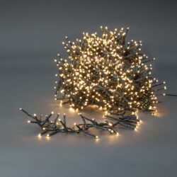 Nedis CLCS1512 Decoratieve Verlichting Cluster 1512 Led's Warm Wit 11.00 M Licht Effecten: 7 Binnen & Buiten Netvoeding