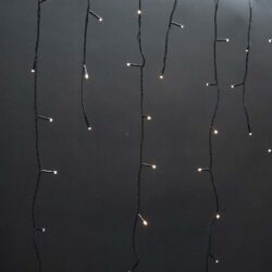 Nedis CLLC180 Decoratieve Ijspegel Verlichting 180 Led's Warm Wit 5.90 M Licht Effecten: 7 Netvoeding