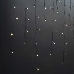 Nedis CLLC360 Decoratieve Ijspegel Verlichting 360 Led's Warm Wit 9.00 M Licht Effecten: 7 Netvoeding