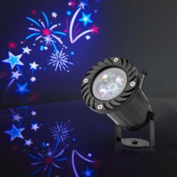 Nedis CLPR2 Decoratieve Verlichting Led Feestprojector Kerstmis / Nieuwjaar / Halloween / Verjaardag Binnen & Buiten