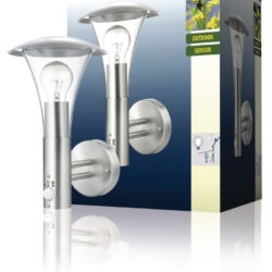 Ranex Ra-outdoor6 Klassieke Muurlamp met Bewegingsdetector E27 Ip44