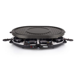 Princess 162700 Gourmetset 8 Persoons Zwart/RVS