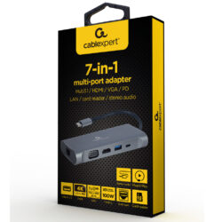 Cablexpert Gmb Usb-c Multi-poort 7-in-1