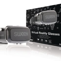 Sweex SWVR200 Virtual Reality-bril Zwart/zilver