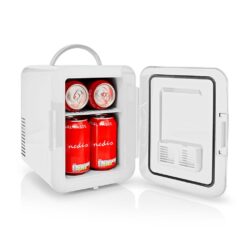 Nedis KAFR120CWT Draagbare Minikoelkast 4L 240V/12V Wit