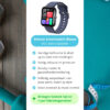 Nexvex Deluxe Smartwatch Blauw
