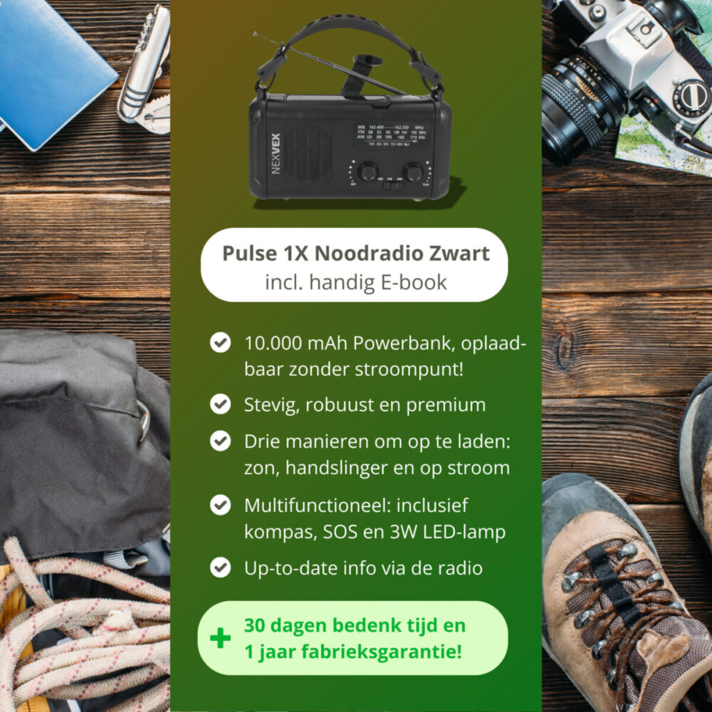 Nexvex Pulse 1X Zwart