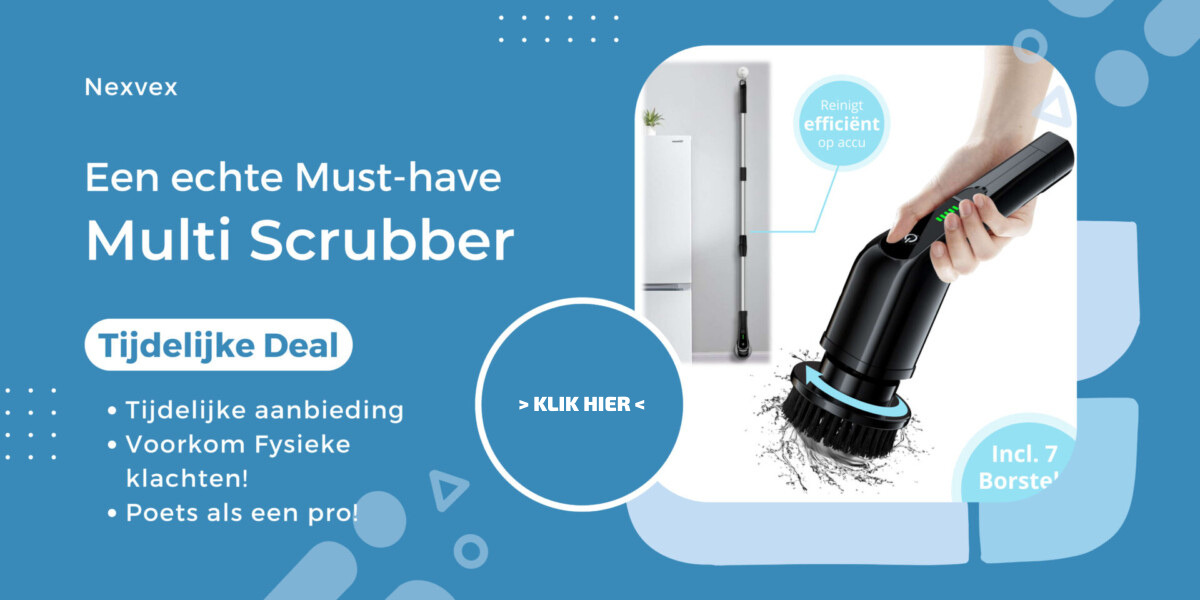 Nexvex Schoonmaakborstel Scrubber